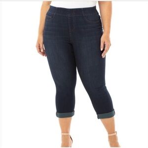 Liverpool Pull-on Crop Jean